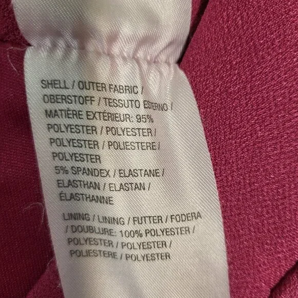 Isaac Mizrahi Live Woman's Skort Size Large Pink w/ruffle - Picture 8 of 8